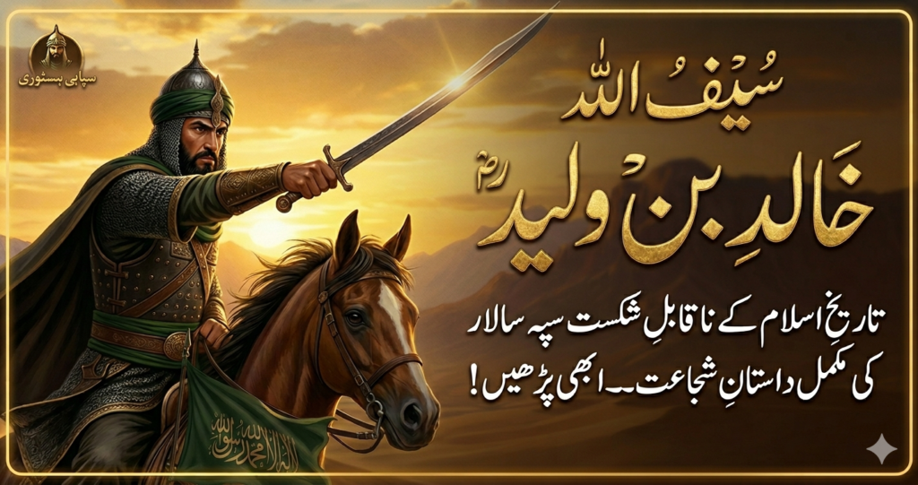 حضرت خالد بن ولیدؓ: تاریخ کا ناقابلِ شکست جرنیل