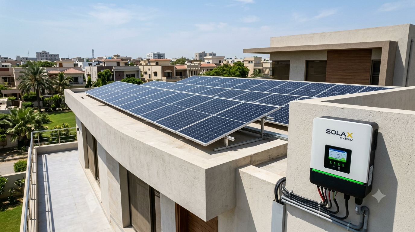 Solar panels system in Pakistan